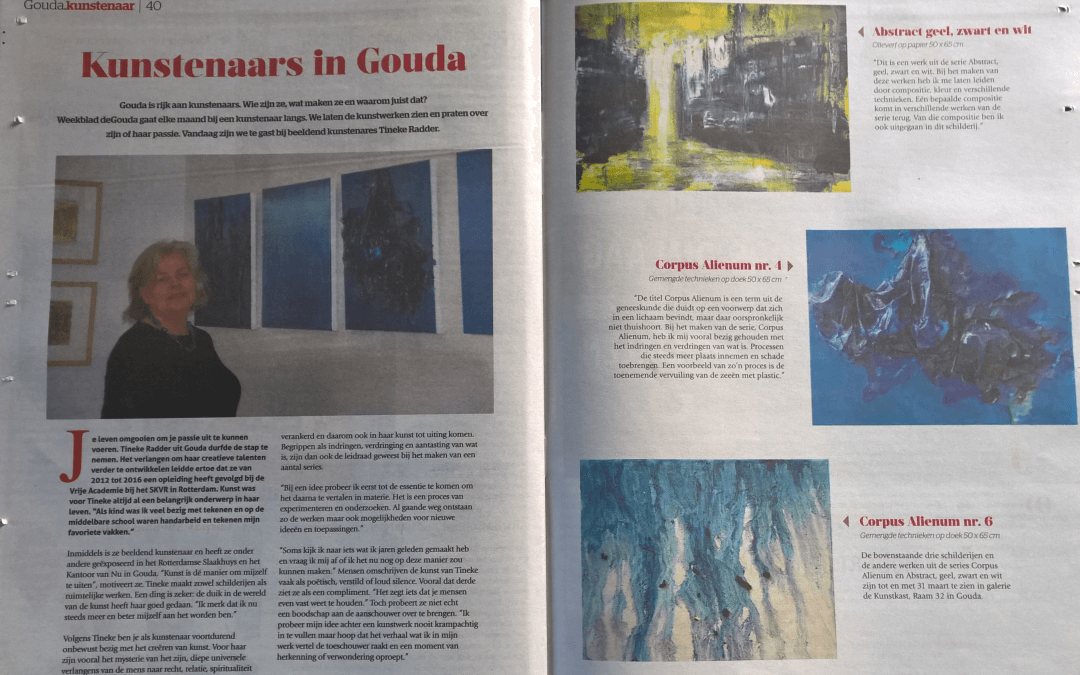 Interview weekblad deGouda 9 maart 2017