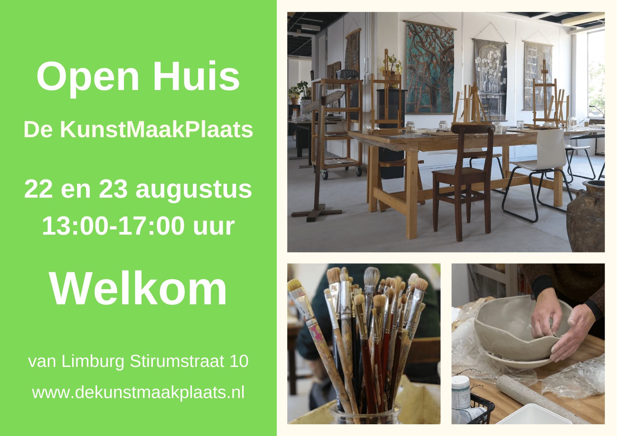 Open Huis de KunstMaakPlaats