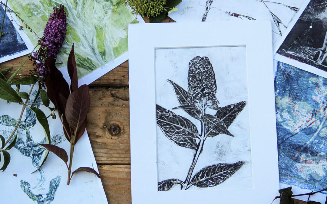 Workshop “Botanische prints maken” 7 oktober bij de Briellaerd in Barneveld.